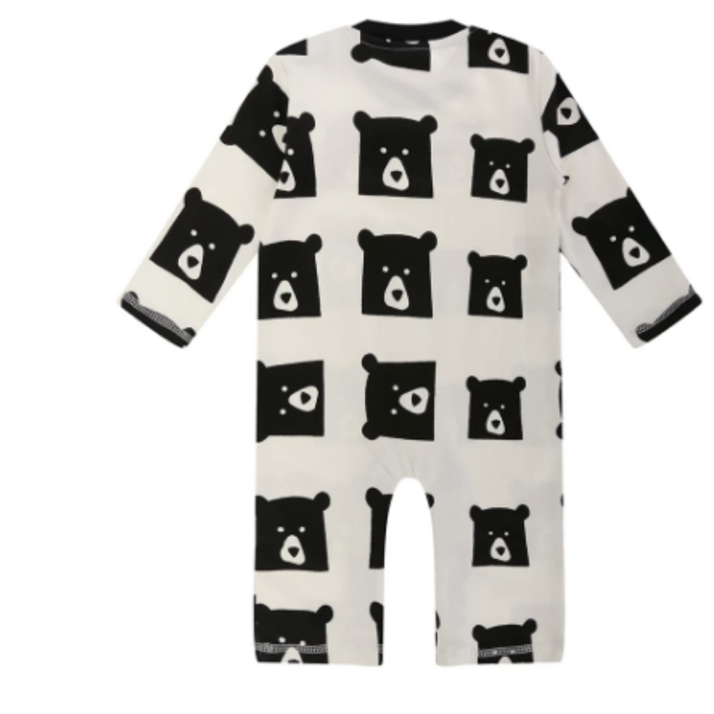 NWT - TURTLEDOVE LONDON BEAR FAMILY AOP PLAYSUIT - Picture 2 of 3